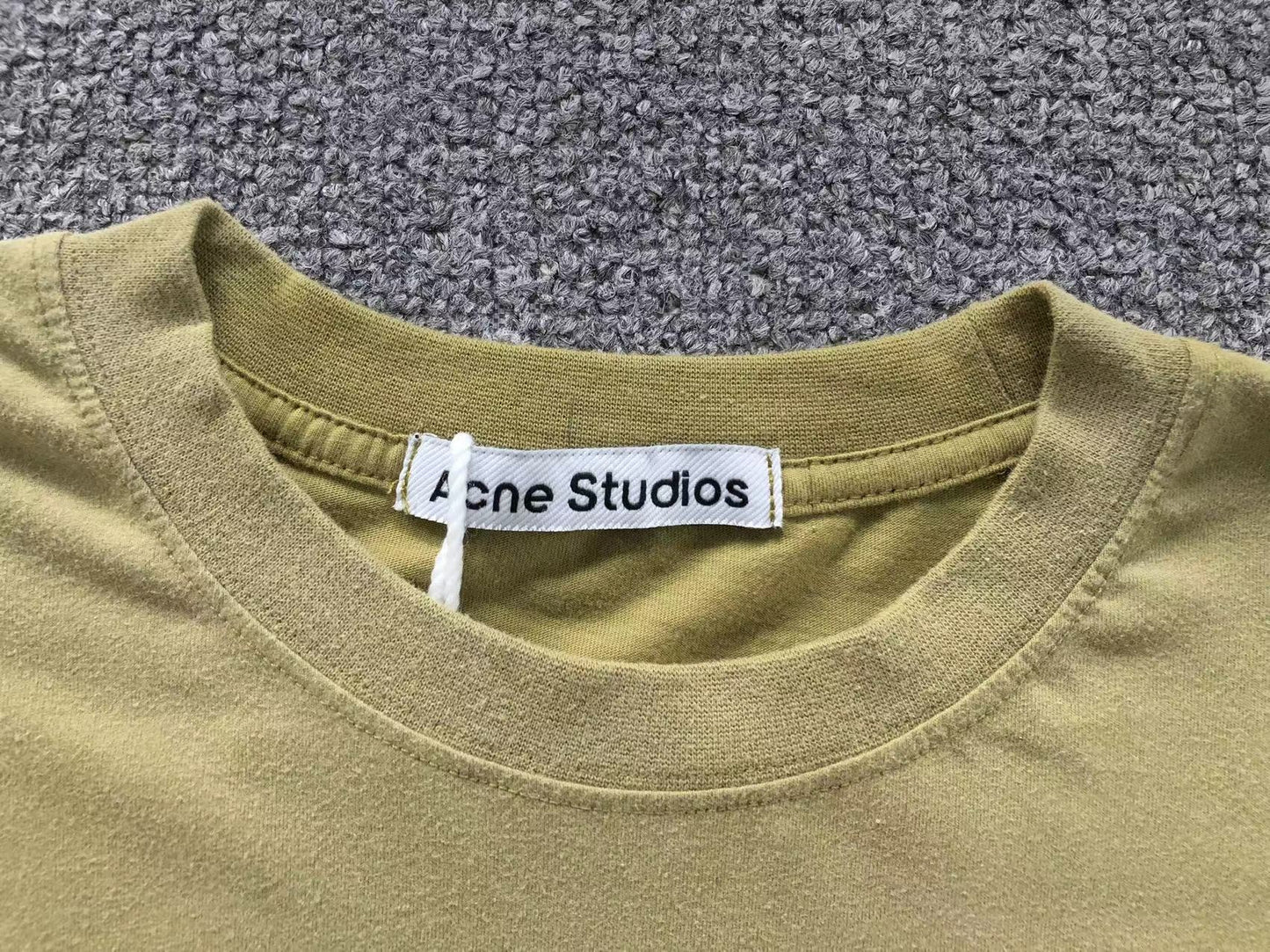 Camsieta Acne Studios Stockholm 1996 Rib Long Sleeve