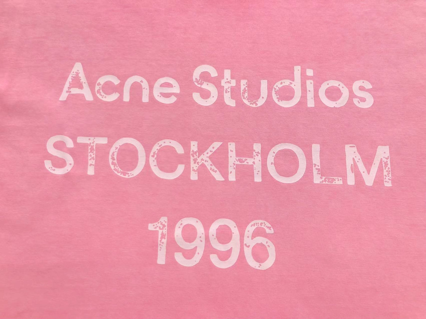 Camiseta Acne Studios Pastel Edition Tee