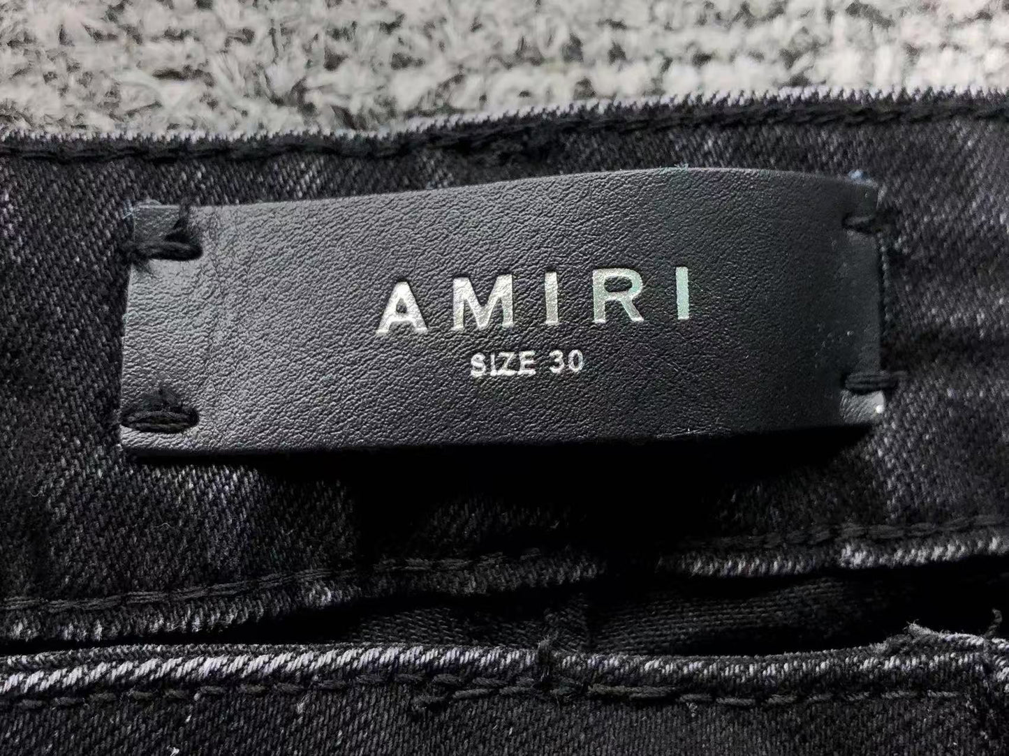 Calça AMIRI Stealth 22 Black Denim