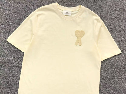 Camiseta AMI Paris Big Heart Embroidered