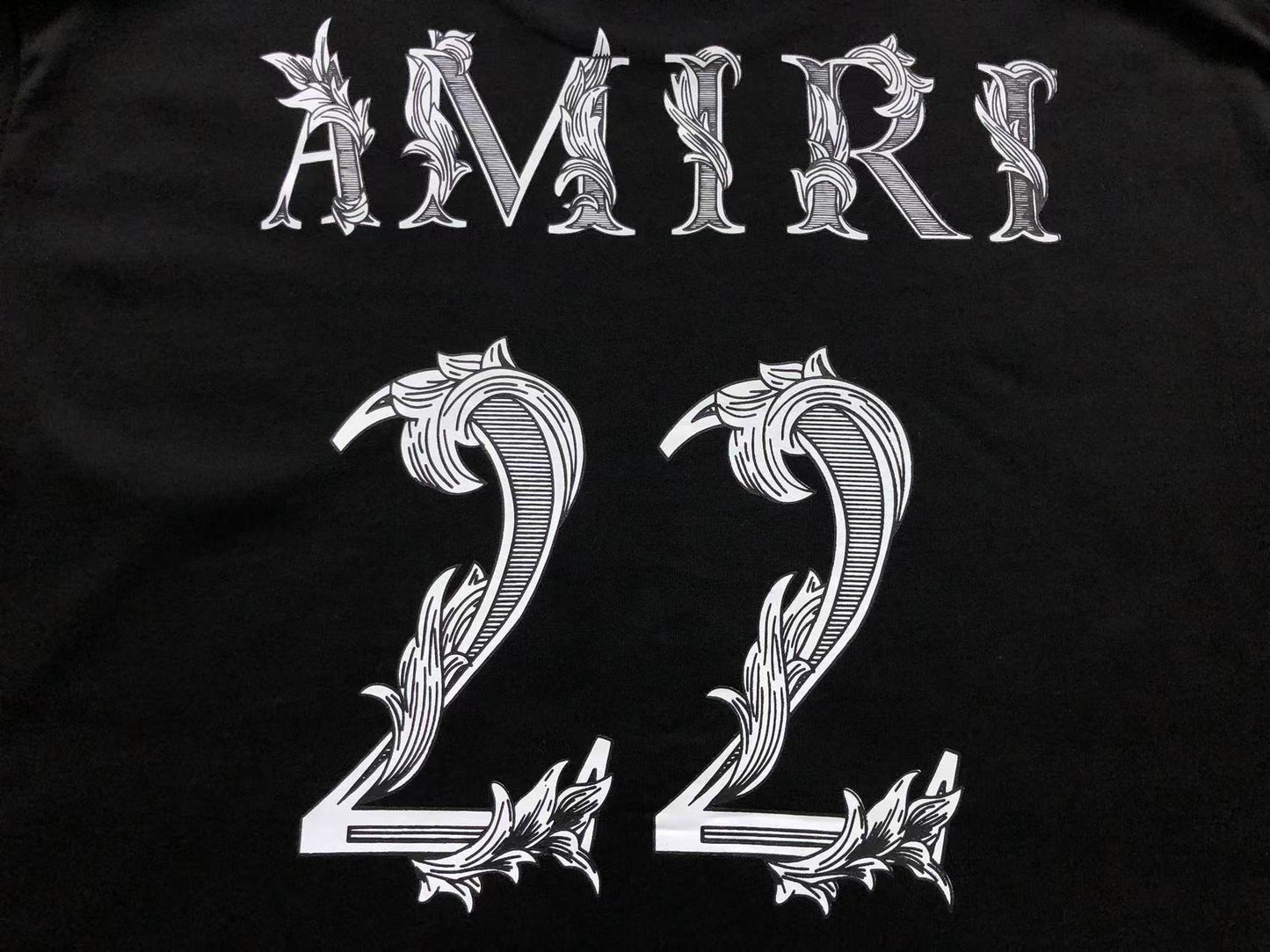 Camiseta AMIRI 22 Baroque Numbe