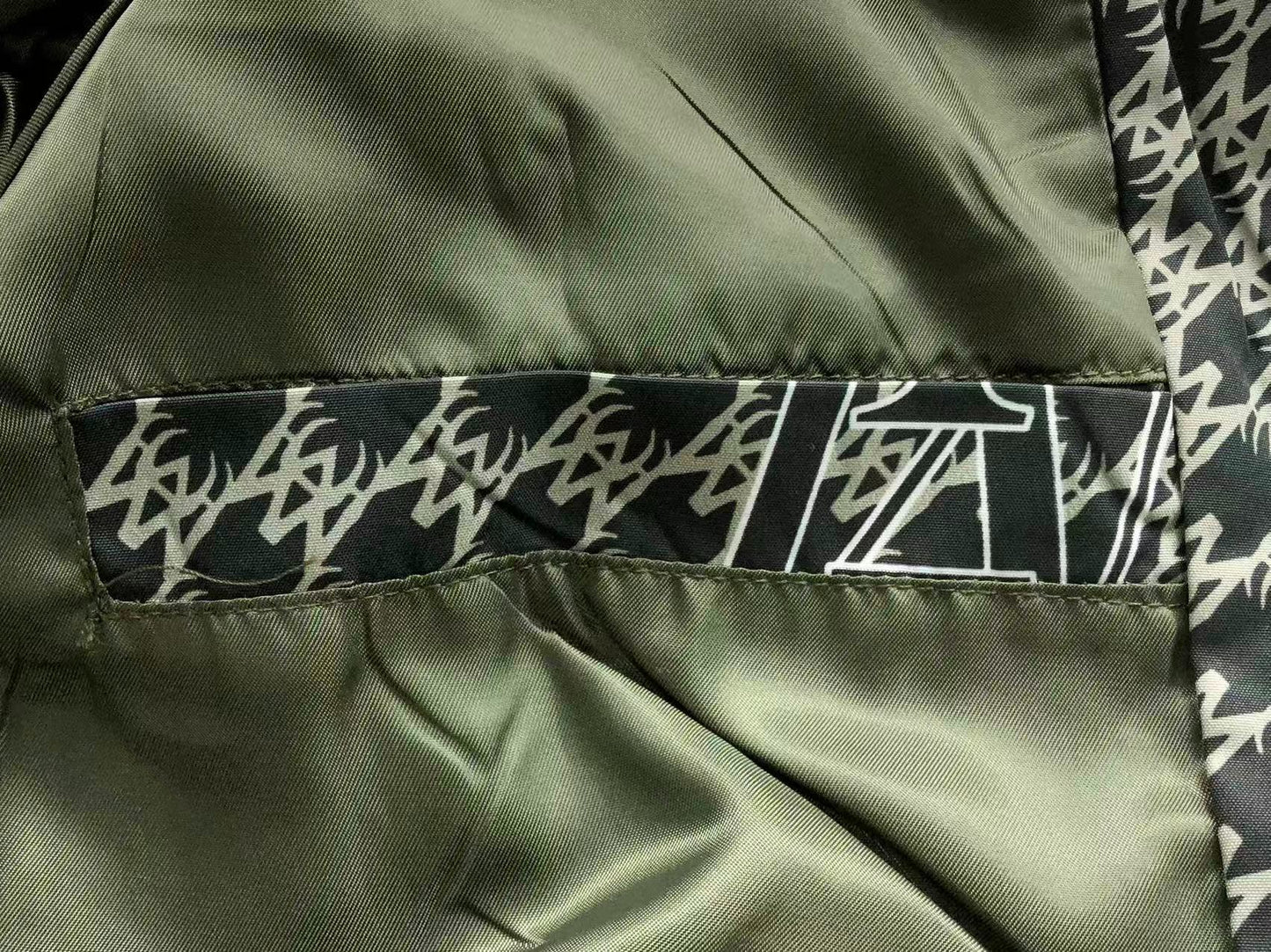 Jaqueta AMIRI Monogram Houndstooth Zip
