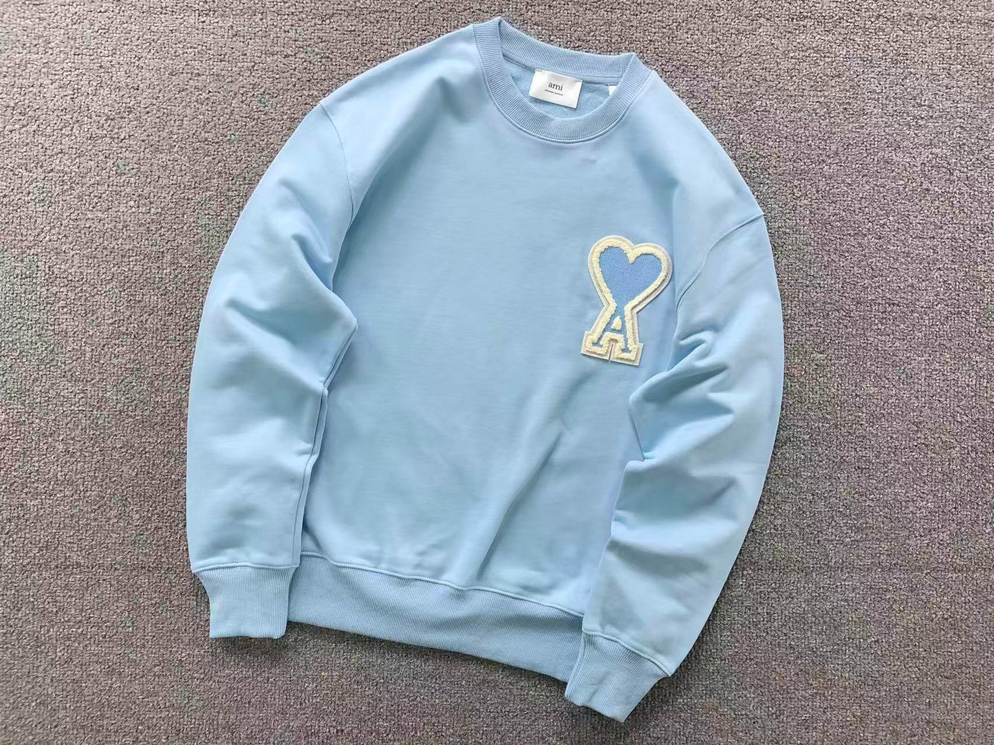 Moletom AMI Paris Ami de Cœur Crewneck Big Heart