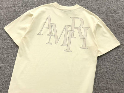 Camiseta AMIRI Monogram Oversized Back Logo