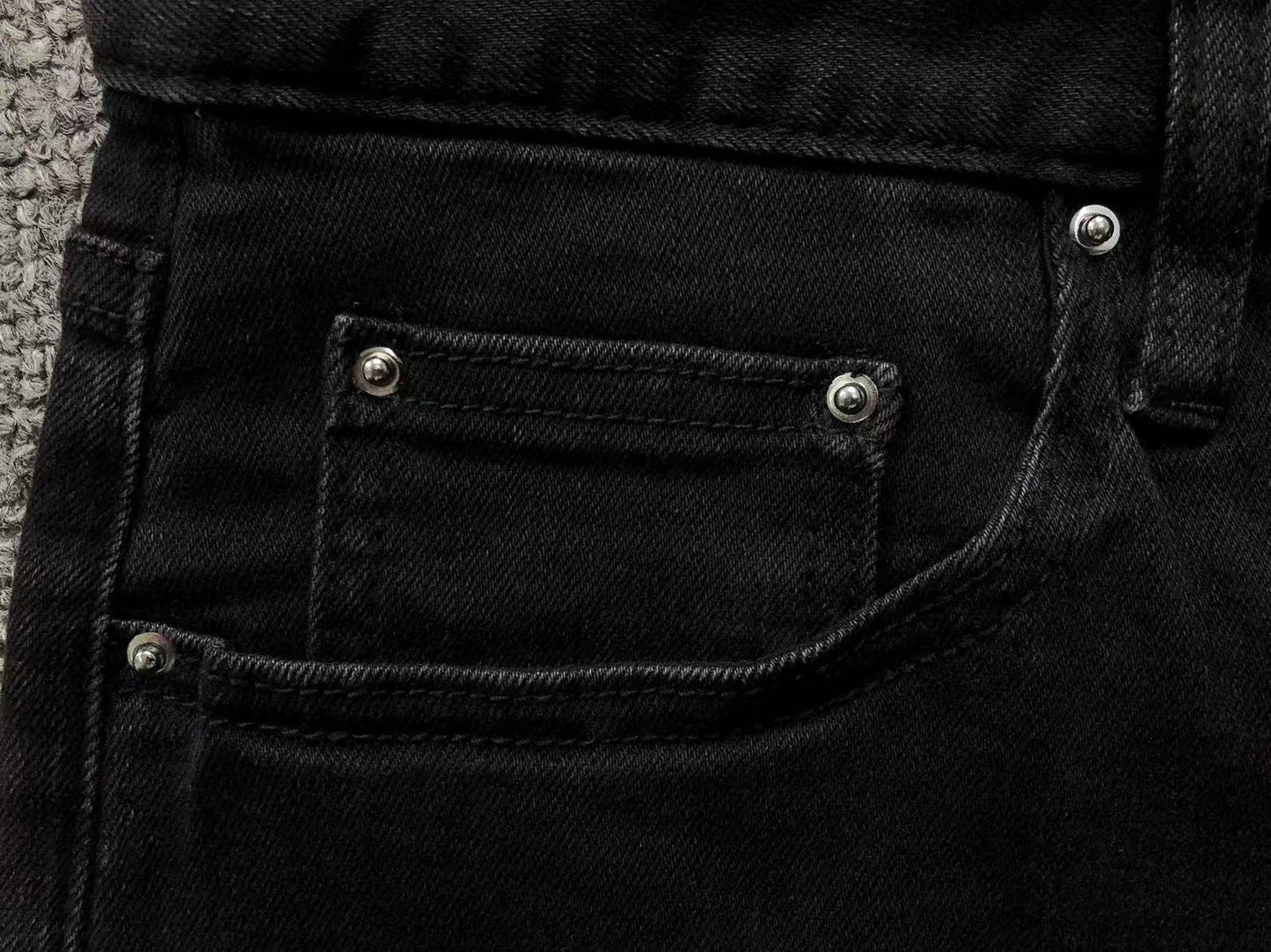 Calça AMIRI Paint Drip Light Wash