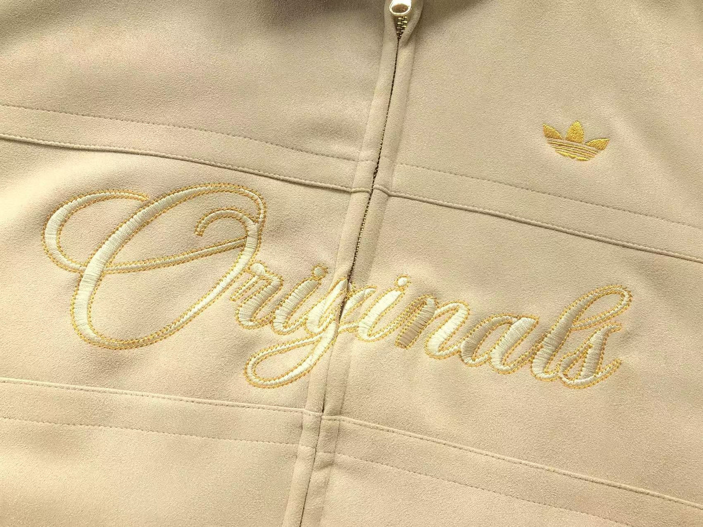 Jaqueta adidas Suede Luxury Track