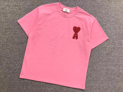 Camiseta AMI Paris Big Heart Patch Classic