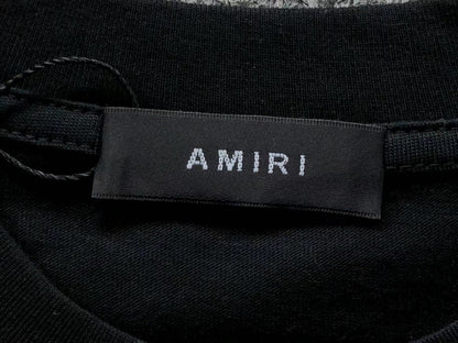 Camiseta AMIRI Gothic Logo Gold Emblem