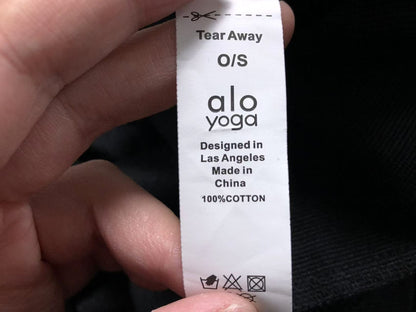 Calça elástica ALO moletom cargo