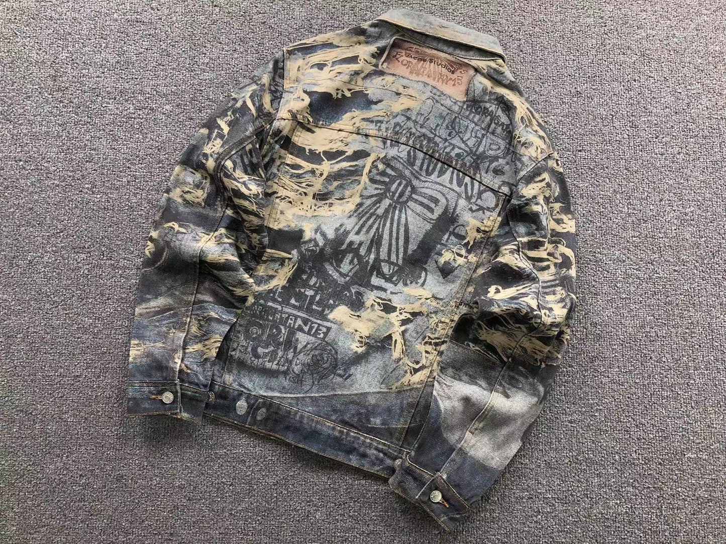 Conjunto Acne Studios Burnout Punk Denim
