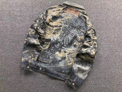 Conjunto Acne Studios Burnout Punk Denim