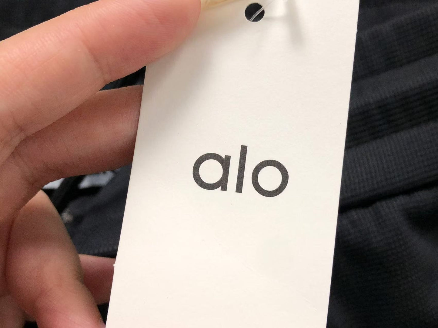 Calça elástica ALO moletom jogger