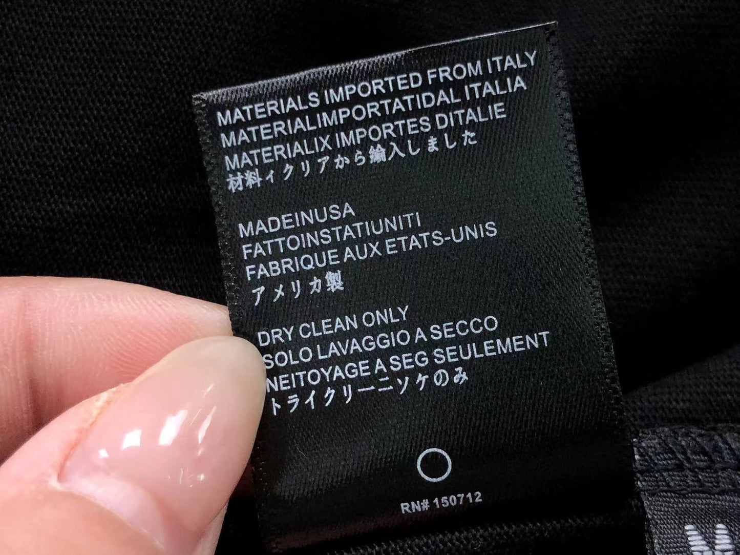 Camiseta AMIRI Crystal Logo