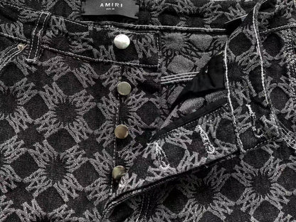 Calça AMIRI Monogram Cargo Denim