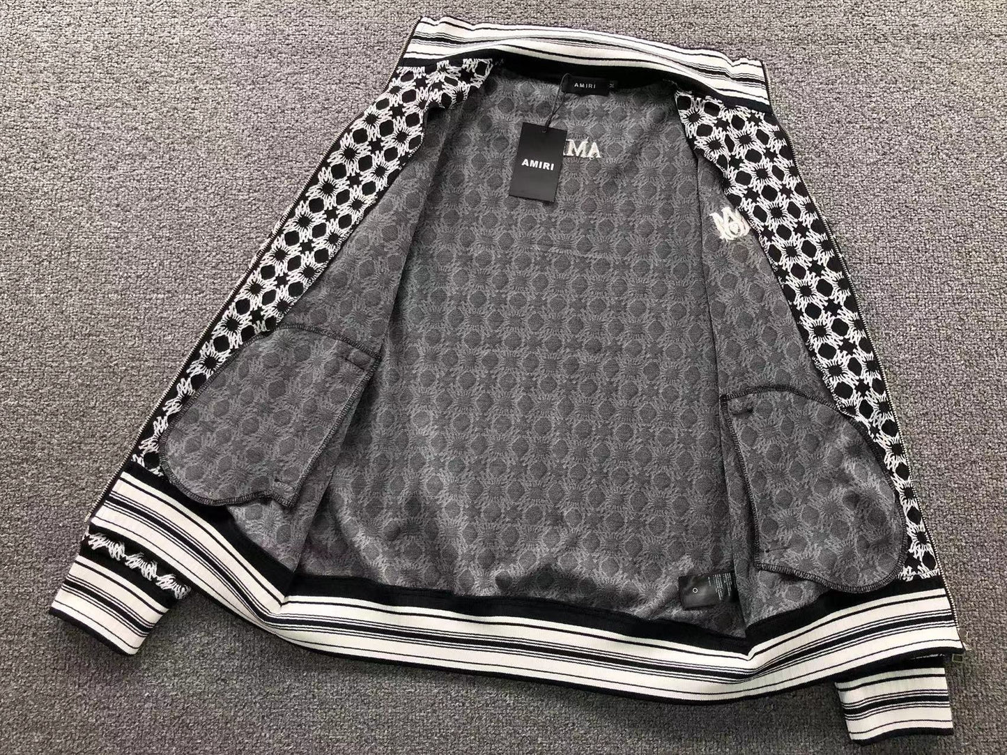 Conjunto AMIRI Monogram Track
