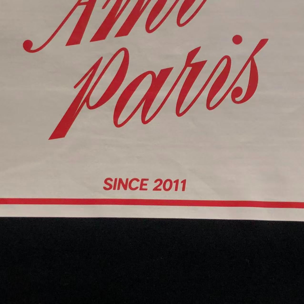 Camiseta AMI Paris Originals Box Logo Tee