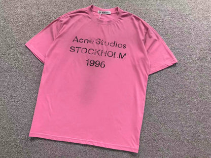 Camiseta Acne Studios Stockholm 1996 Vintage Logo