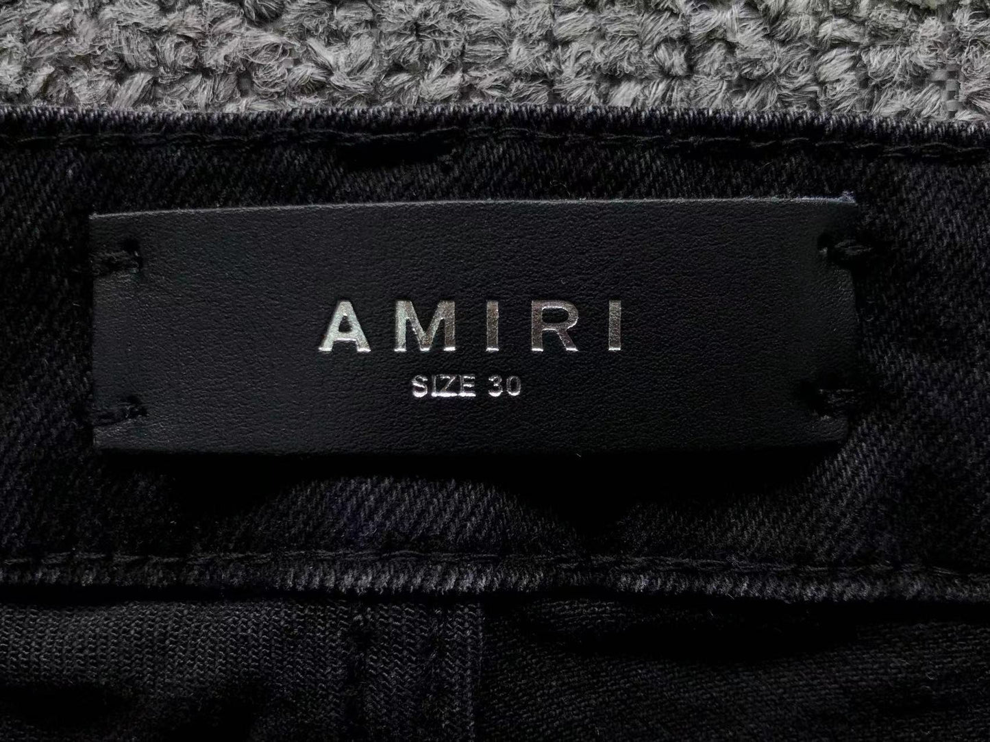 Calça AMIRI Paint Splatter Black
