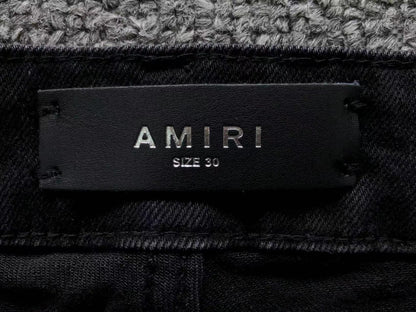 Calça AMIRI Paint Splatter Black