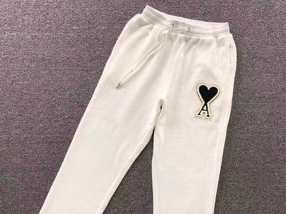 Calça Jogger AMI Paris Big Logo Heart Moletom