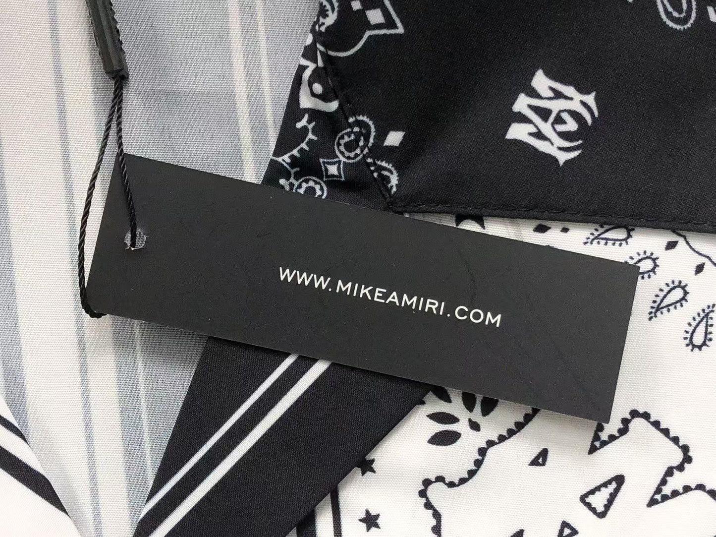 Conjunto AMIRI Monochrome Garden