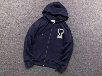 Moletom AMI Paris Ami de Cœur Hoodie Big Heart