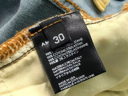 Bermuda Jeans AMIRI Ice Fade Distressed