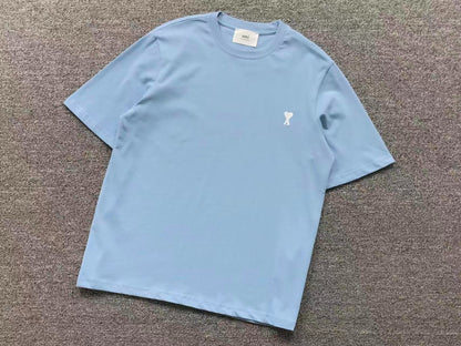 Camiseta AMI Paris Mini Heart Logo Minimal