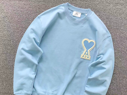 Moletom AMI Paris Ami de Cœur Crewneck Big Heart