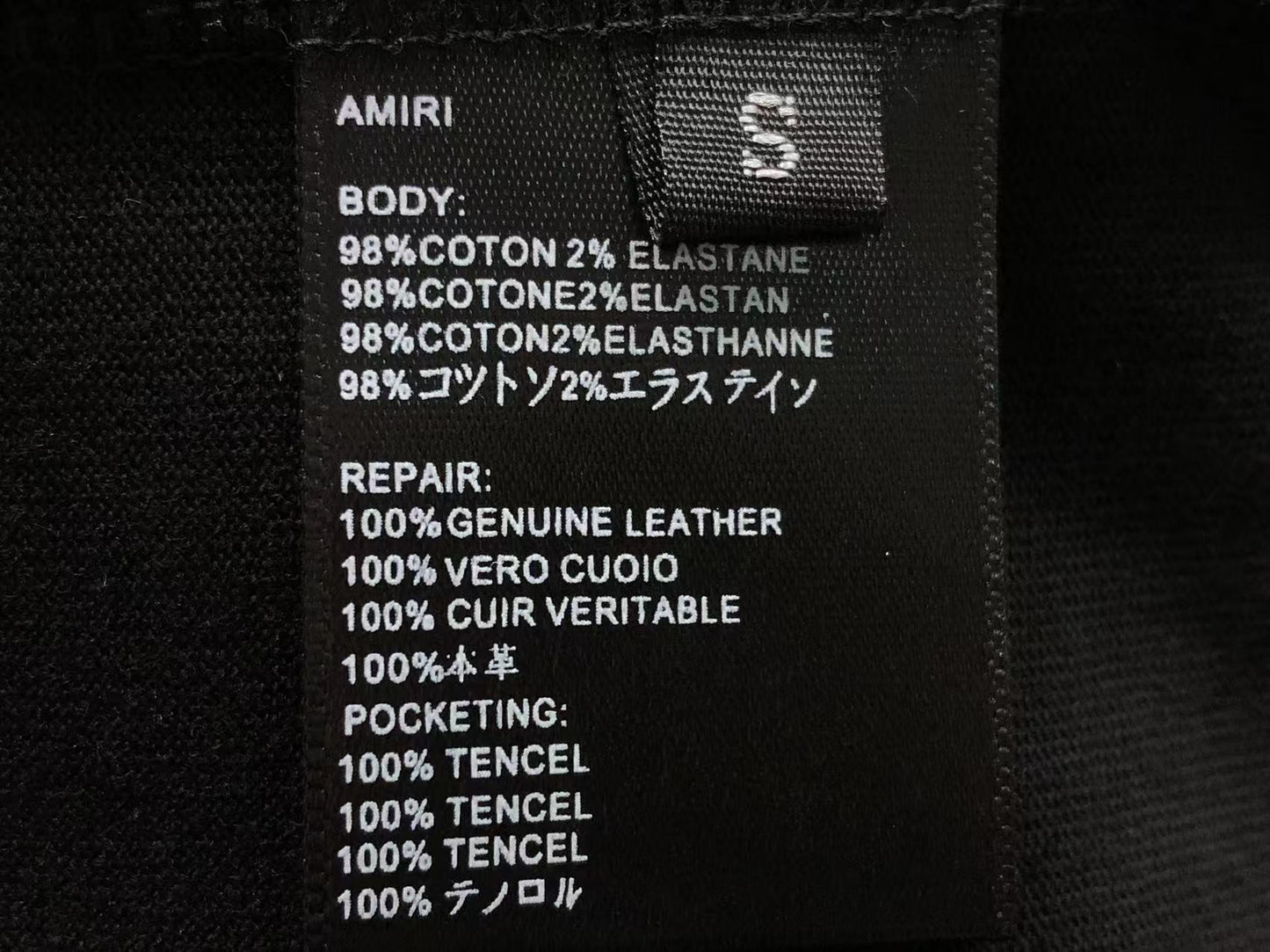 Camiseta AMIRI Billiard Luxury