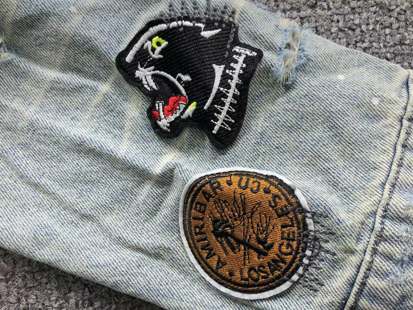 Jaqueta AMIRI Flying Horse Denim