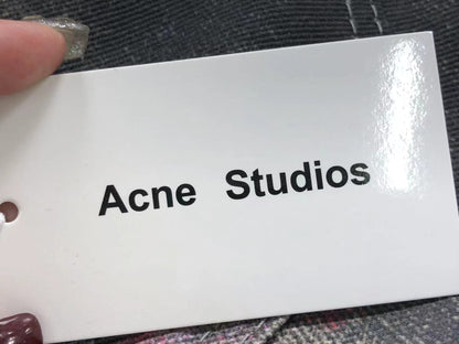 Calça Acne Studios Ink Wash Cargo Denim