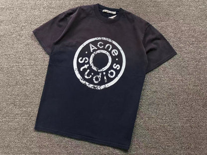 Camiseta Acne Studios Worn Circle Graphic