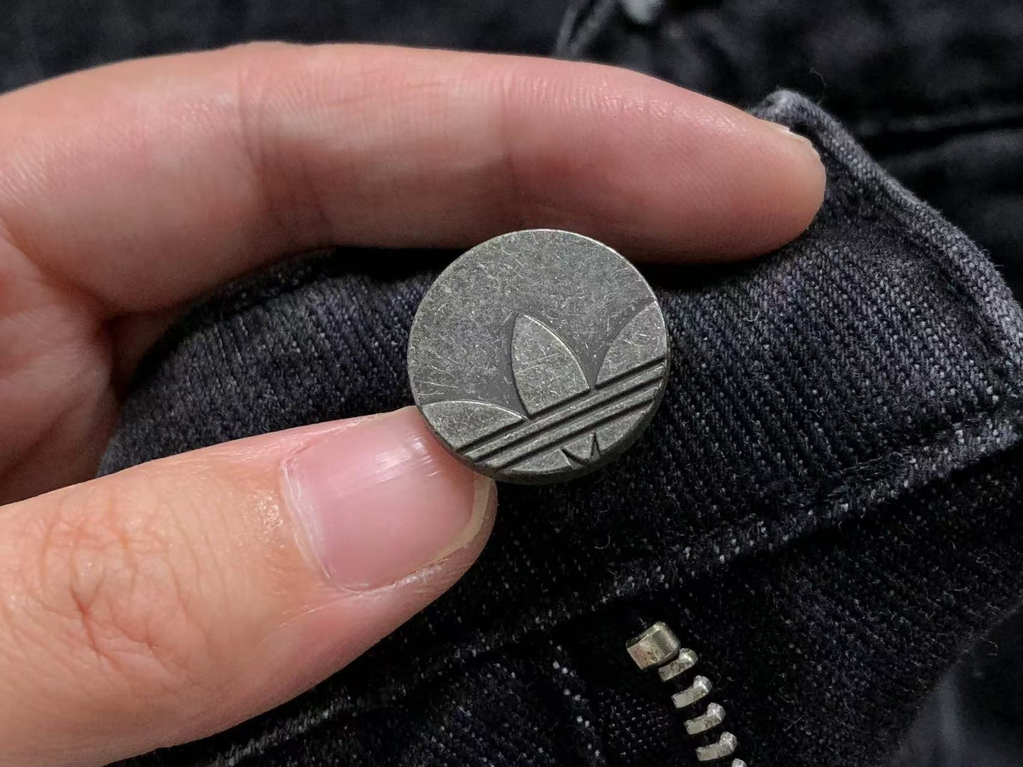 Calça Adidas Utility Cargo Denim 3-Stripes