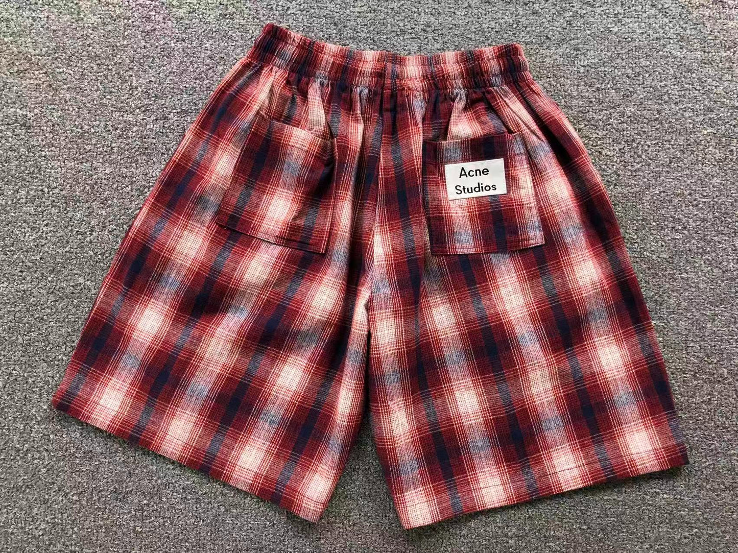 Conjunto Acne Studios Flannel Checkered set