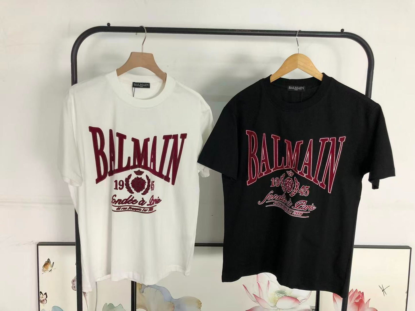 Camiseta Balmain Vintage Collegiate
