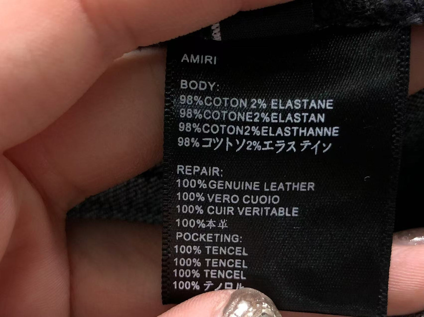 Calça AMIRI Heavy Distressed