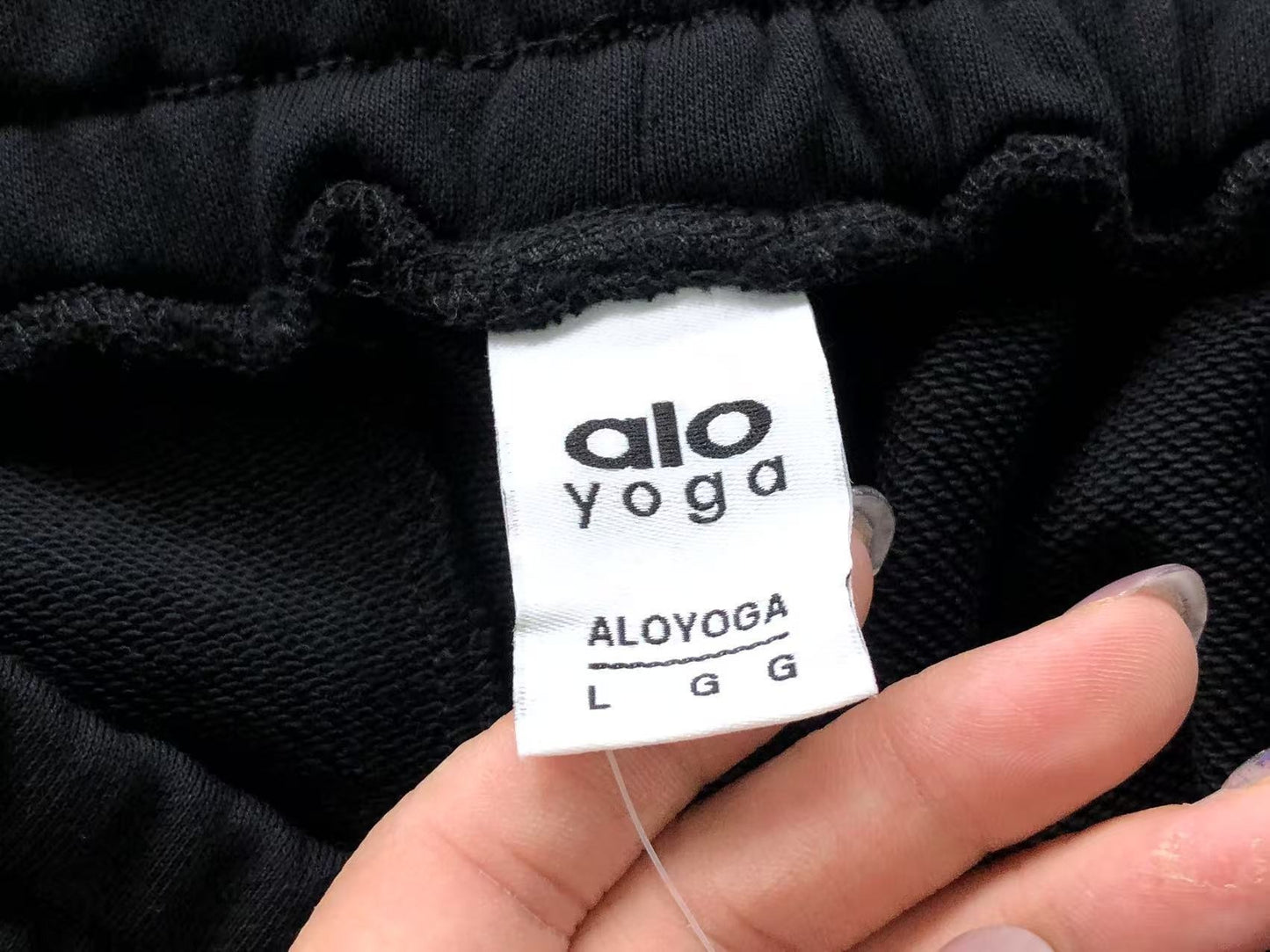 Calça elástica ALO moletom