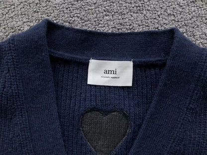 Suéter AMI Paris Cardigan Knit