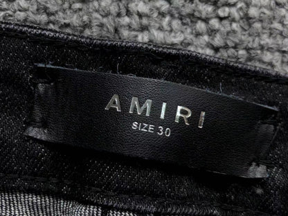 Calça Jeans AMIRI Distressed Black
