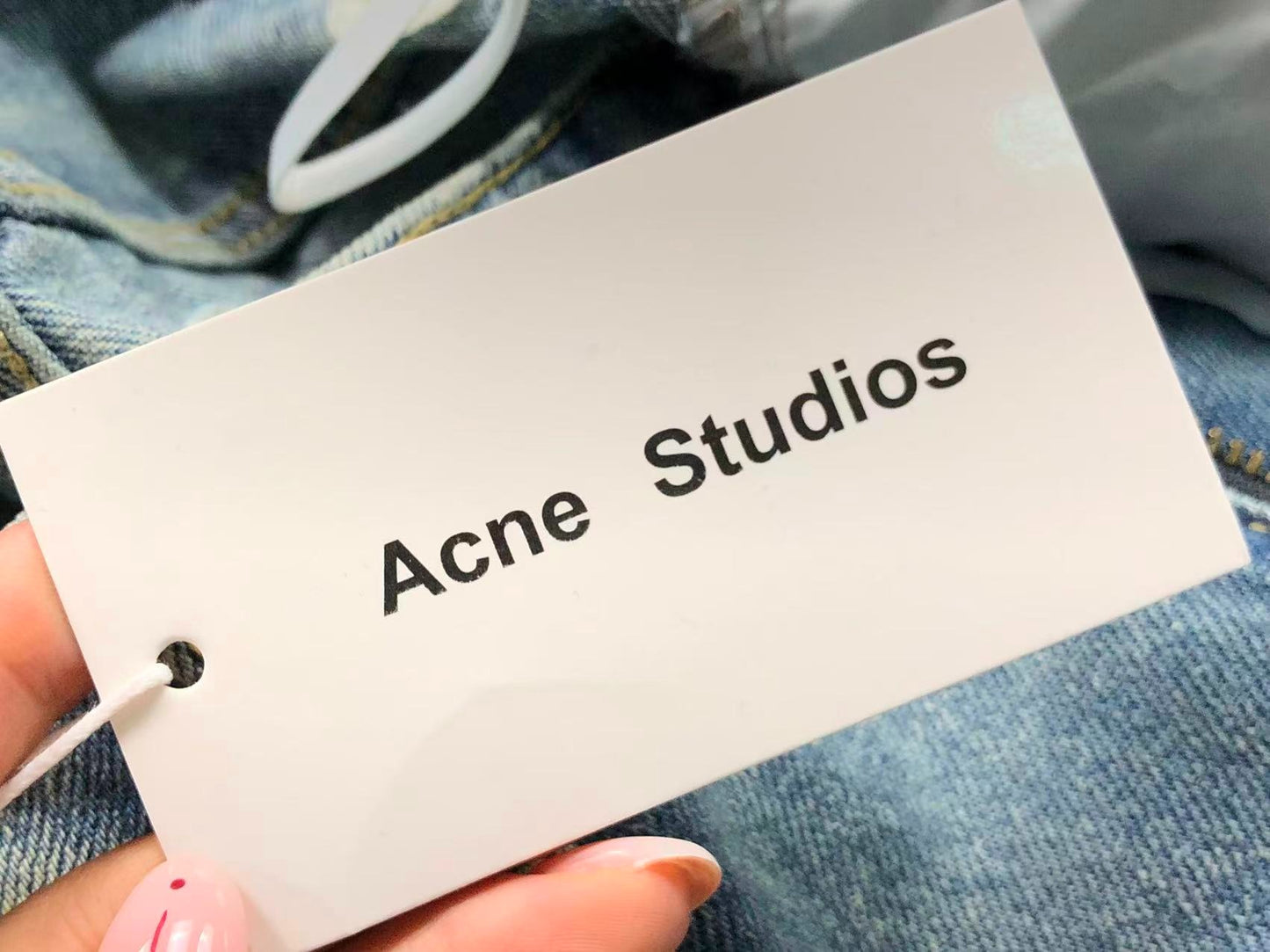 Calça Acne Studios Oxidized Wash Jeans