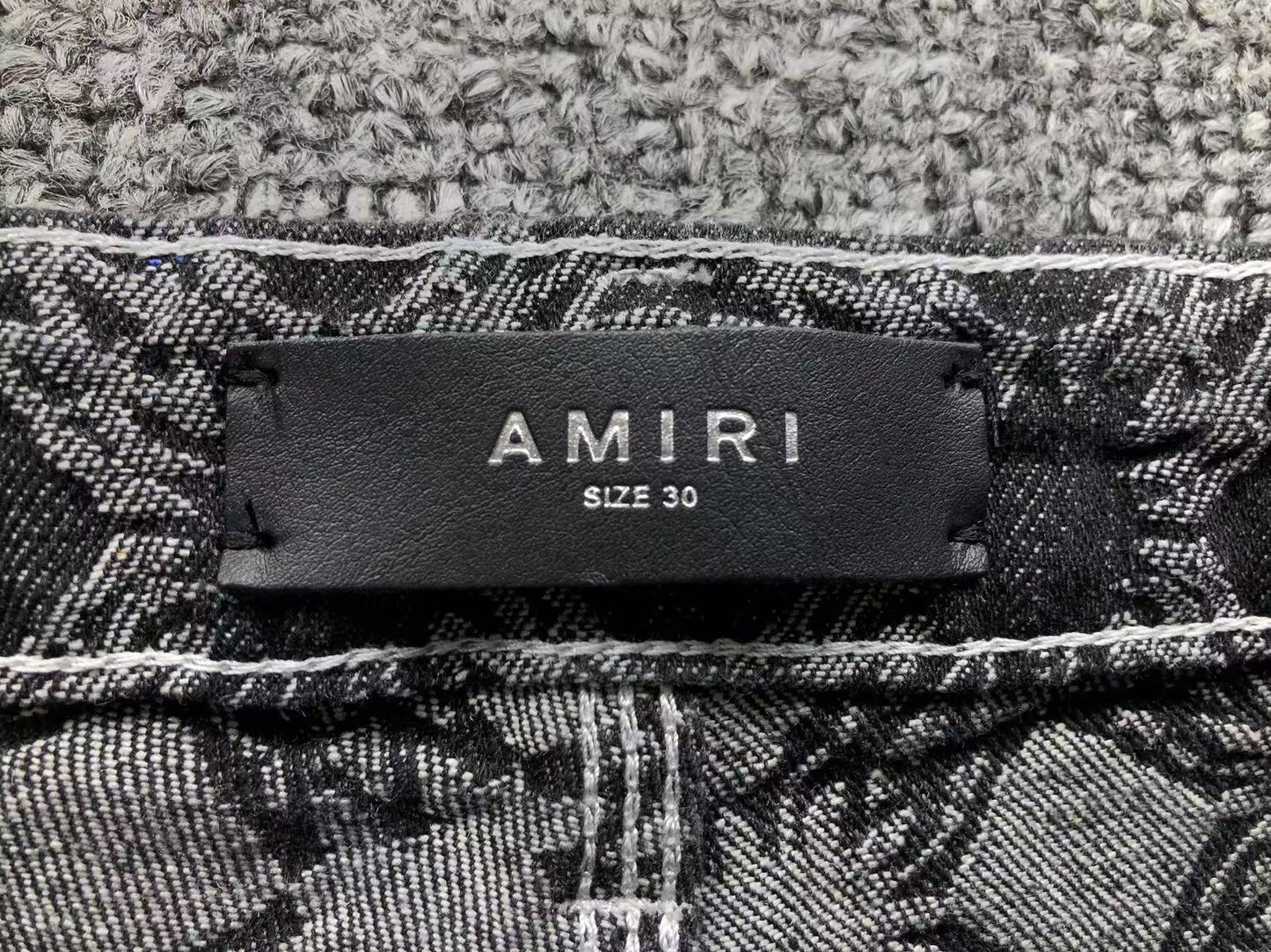 Calça AMIRI Monogram Cargo Denim