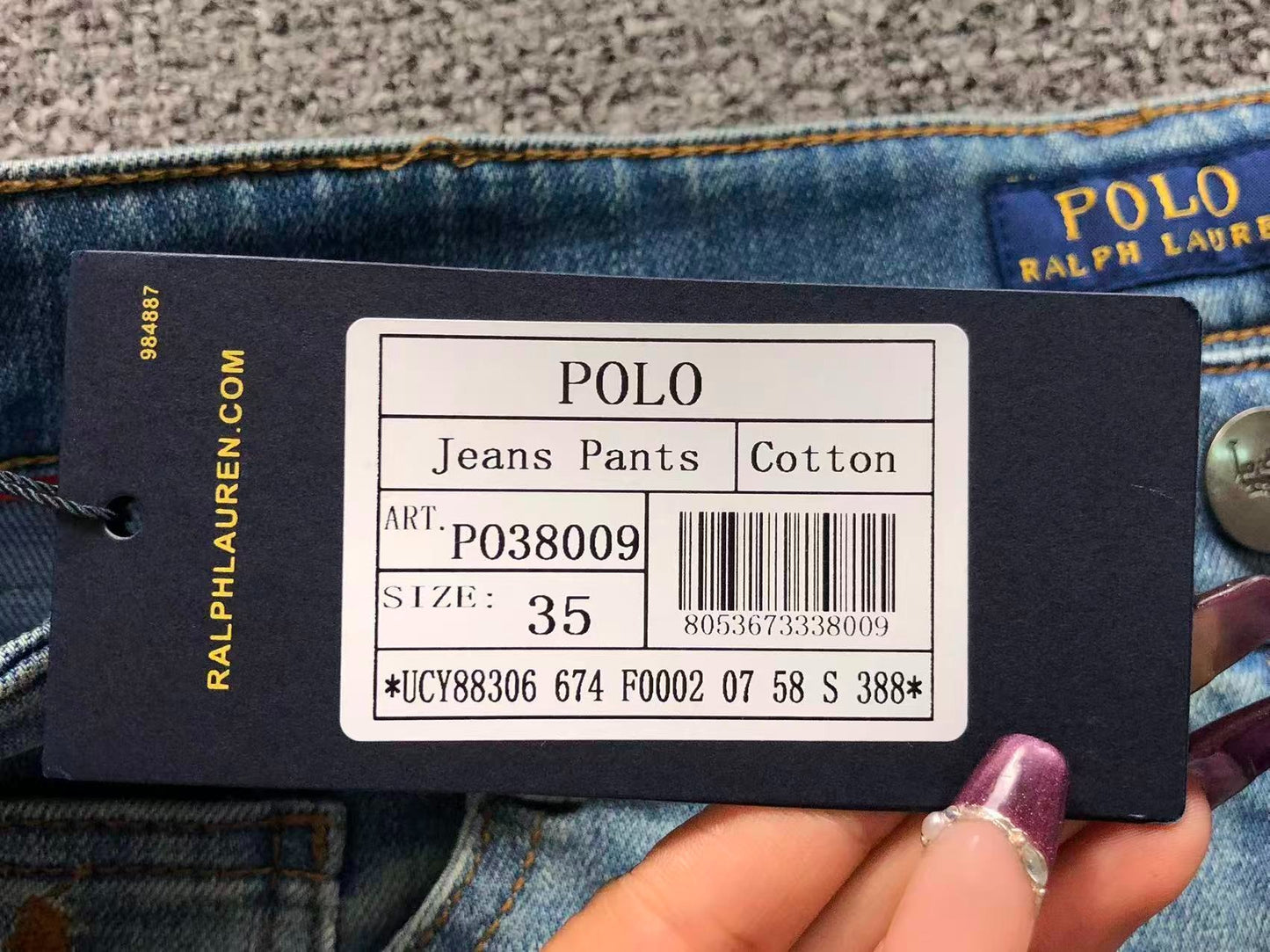 Calça Jeans - Ralph Lauren
