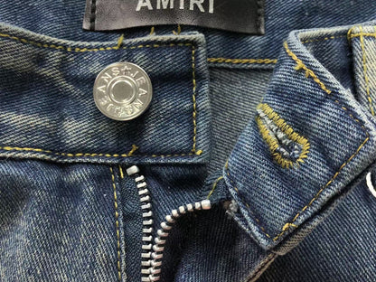 Calça AMIRI Gothic Patch Flared Trousers