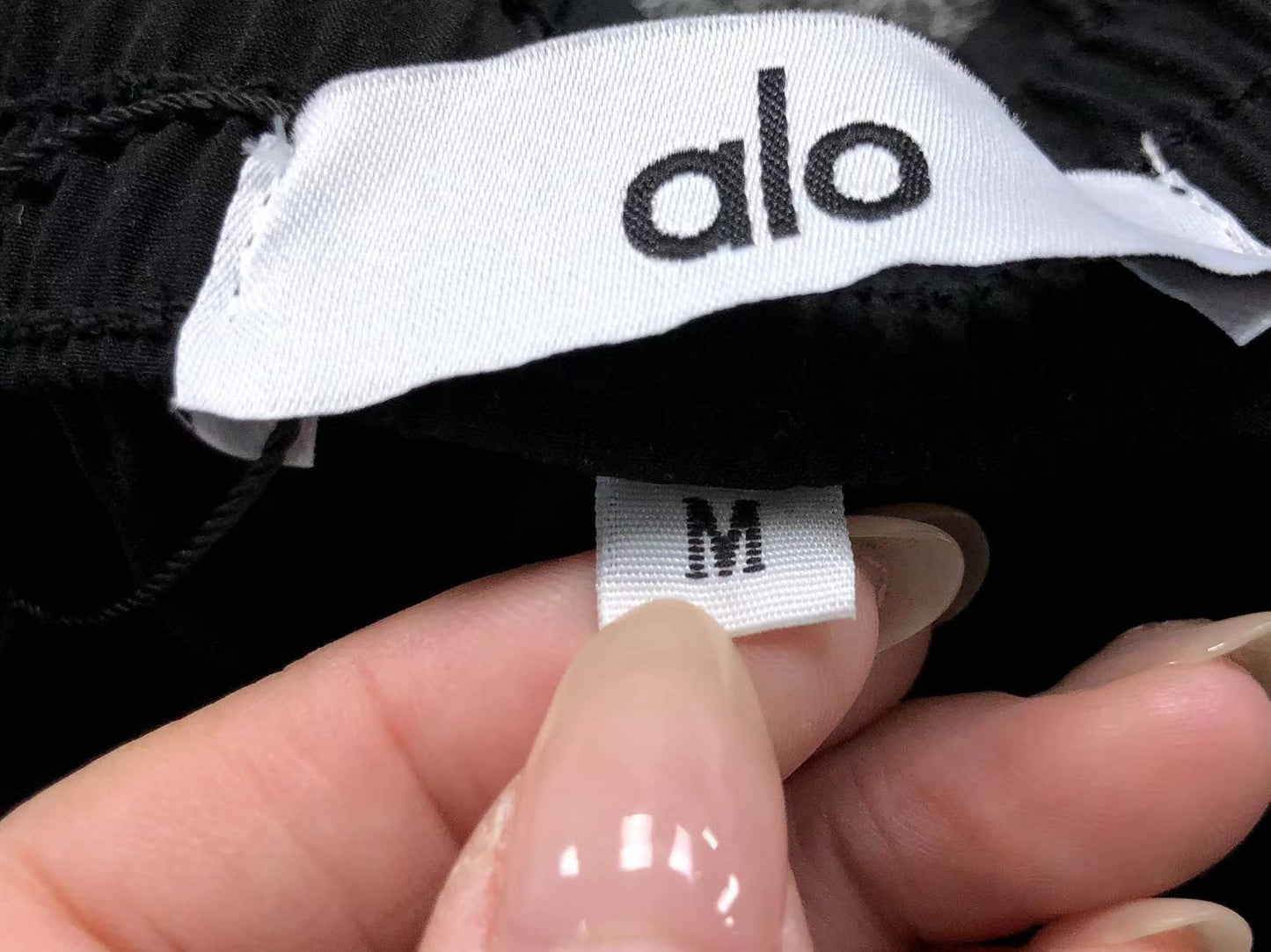 Calça elástica ALO moletom cargo