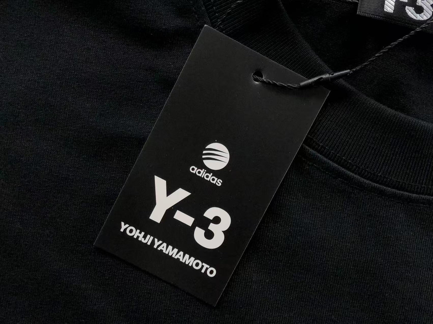 Camiseta Adidas Y-3 Big Logo LS