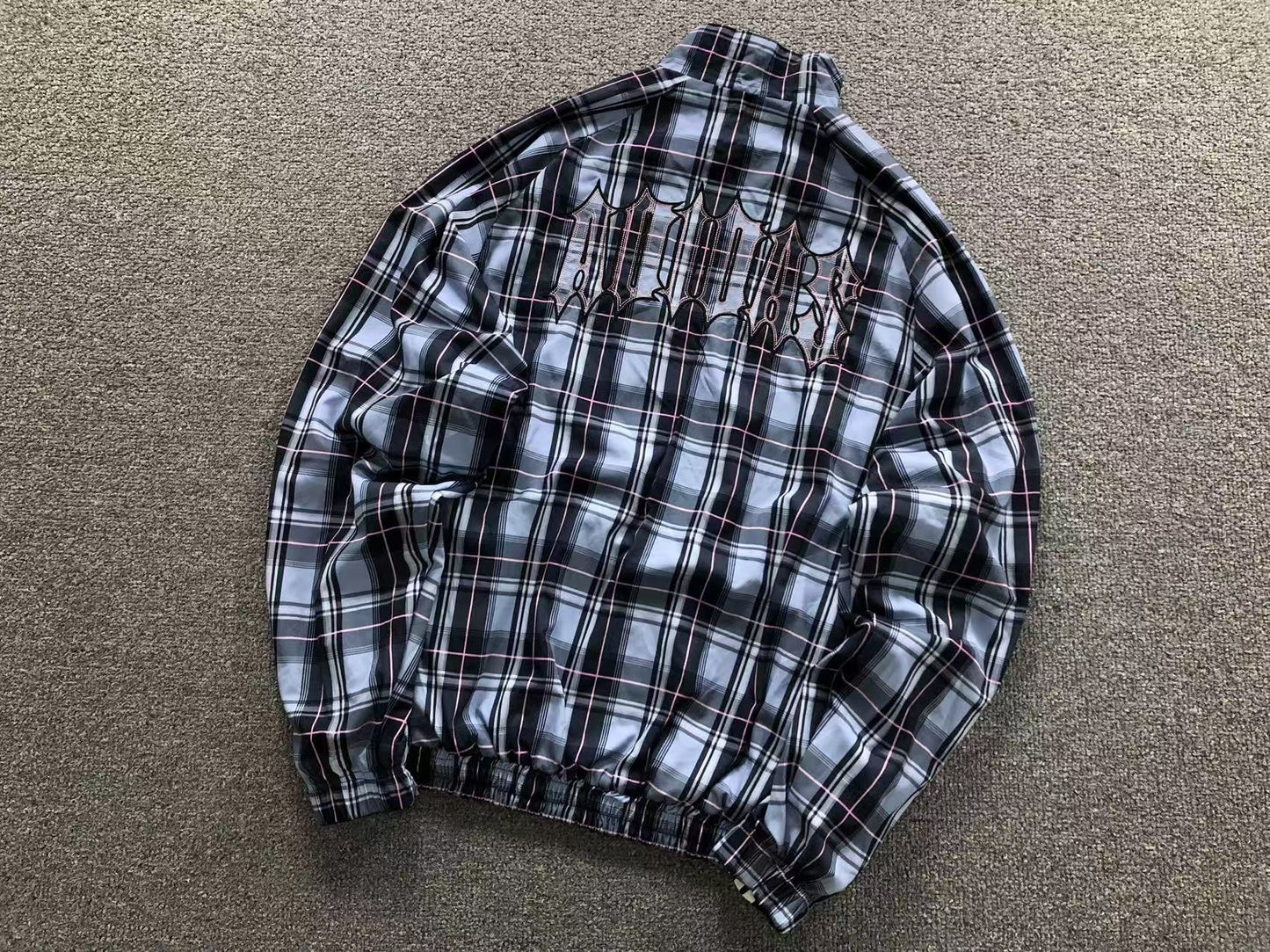 Jaqueta Adidas Reversible Plaid Track Jacket