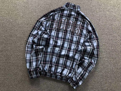 Jaqueta Adidas Reversible Plaid Track Jacket