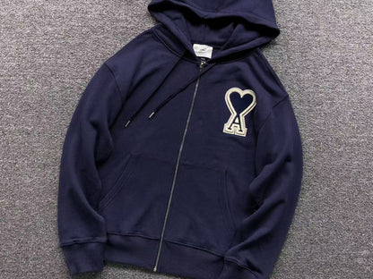 Moletom AMI Paris Ami de Cœur Hoodie Big Heart