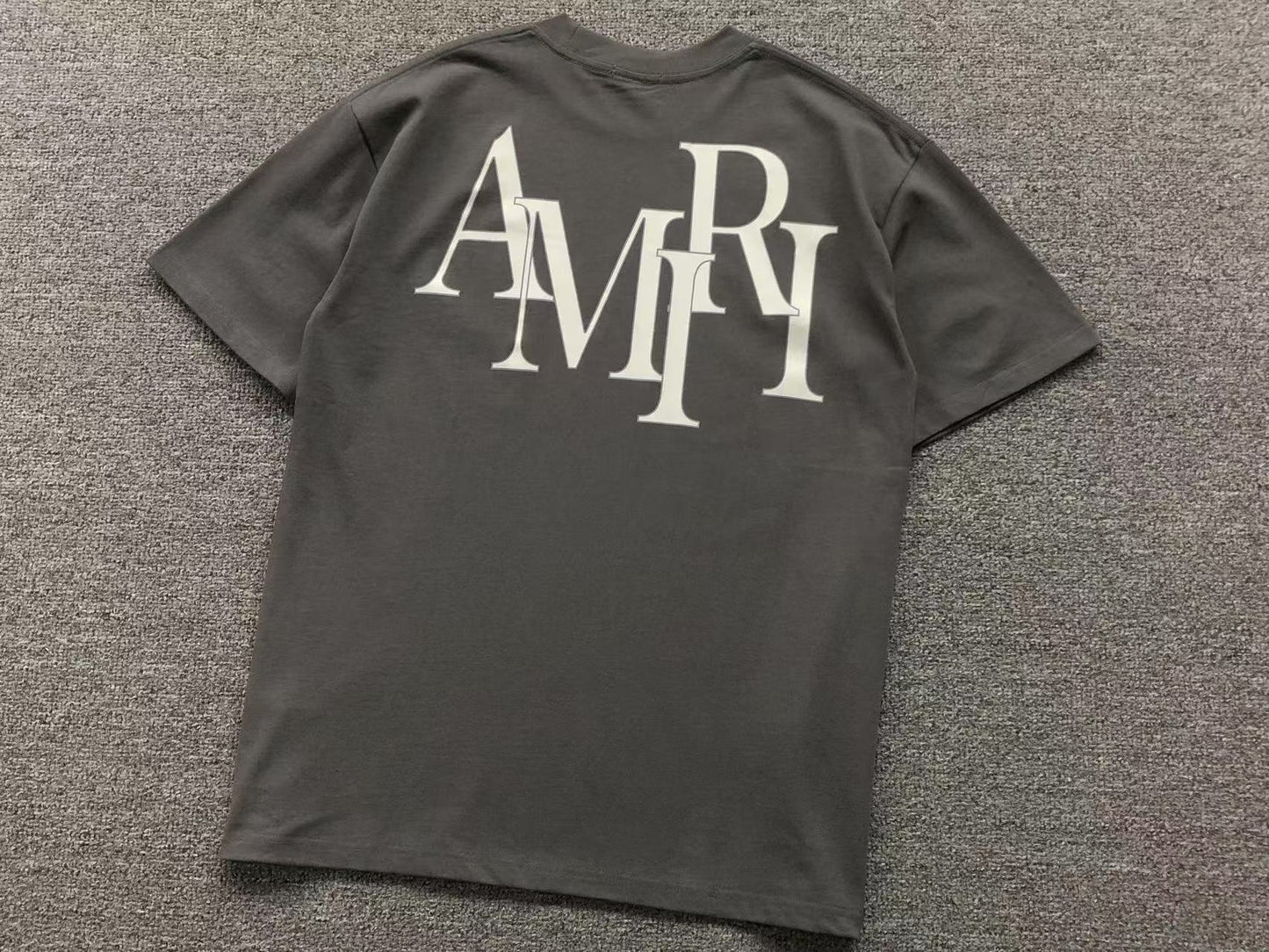 Camiseta AMIRI Monogram Oversized Back Logo